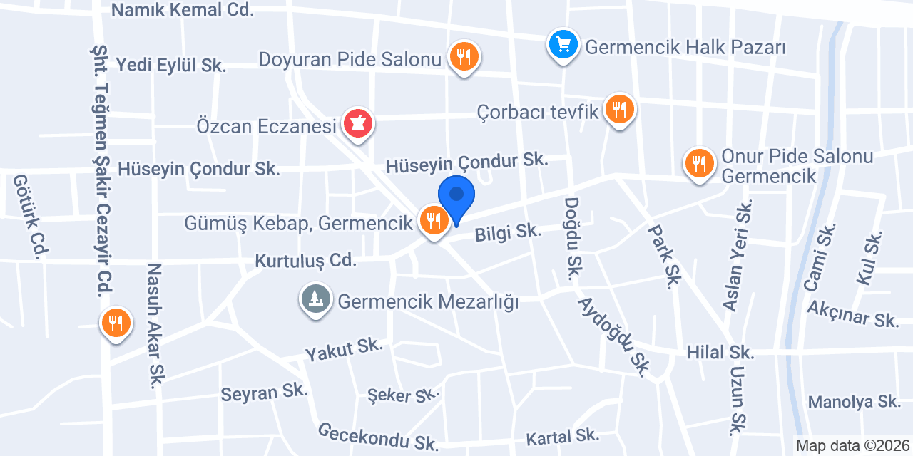 Saray Pastanesi konumu