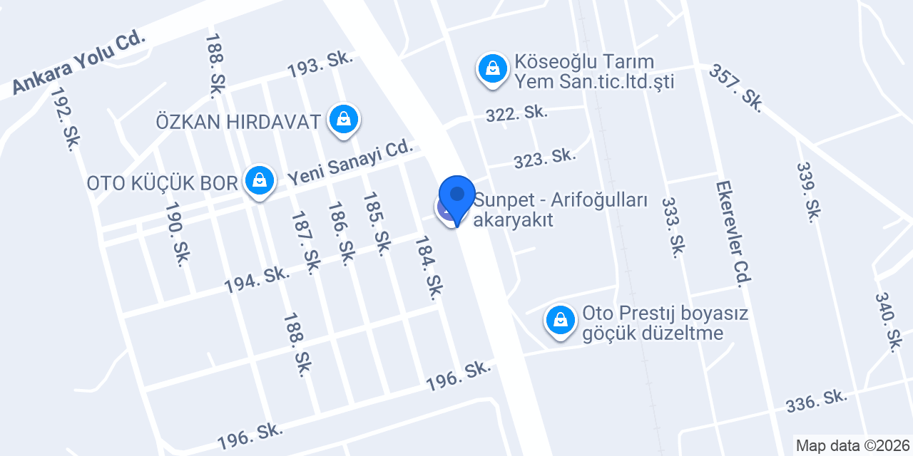 Aygaz Otogaz İstasyonu konumu
