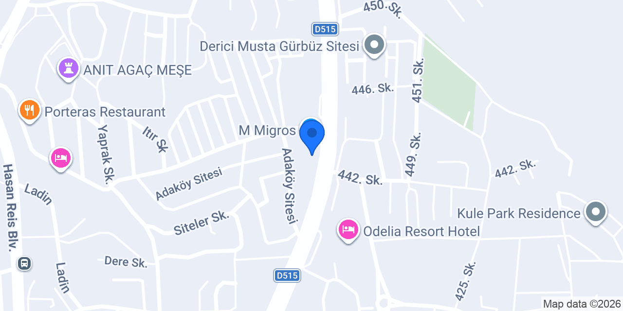 Kasap Kahraman konumu