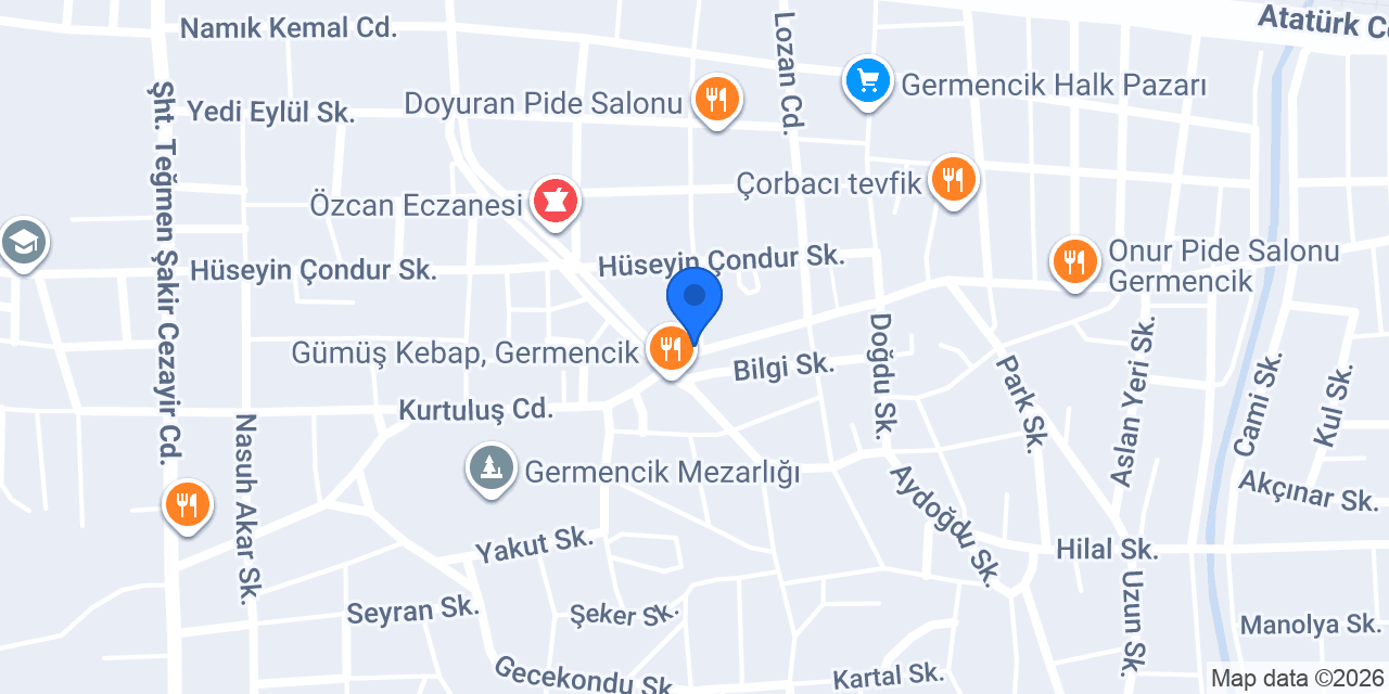 Sebat Eczanesi konumu