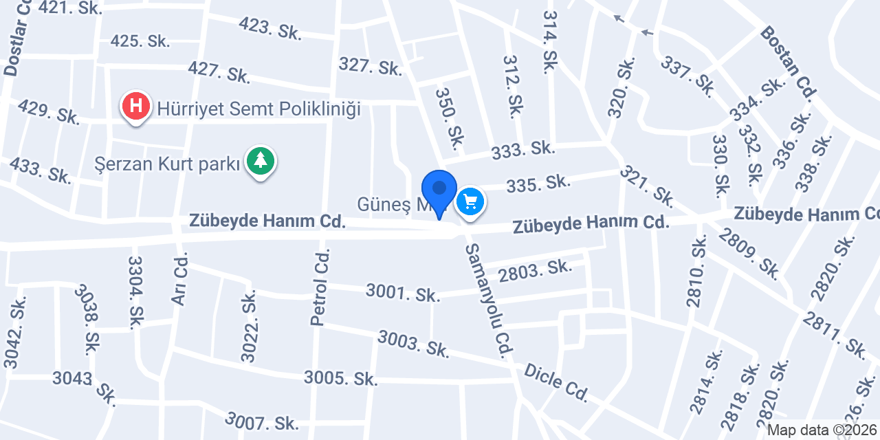Ay Sıhhı Tesisat konumu