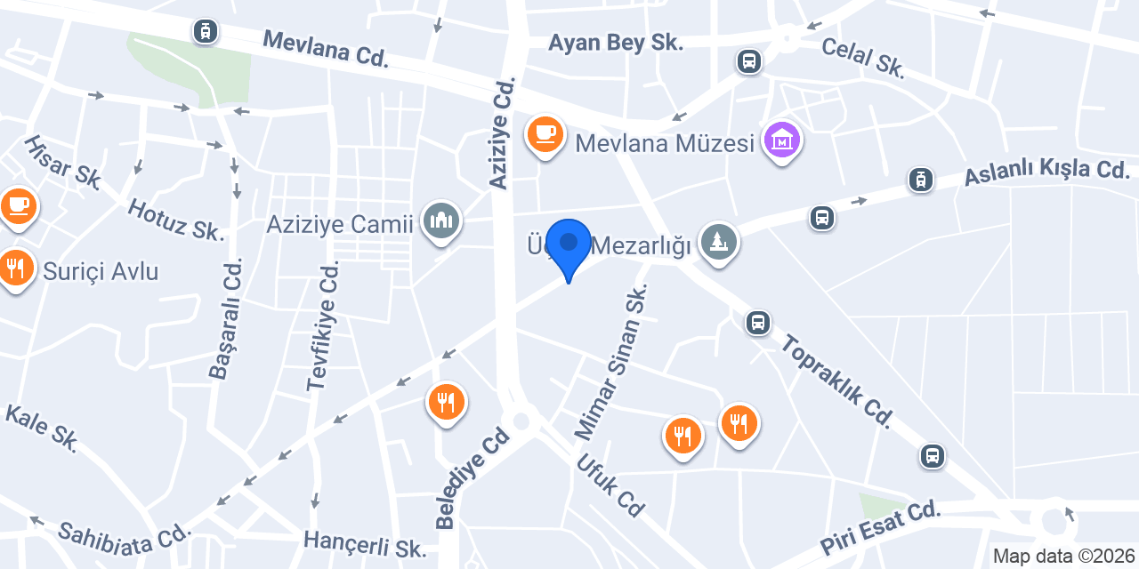 Gül Çiçek Evi konumu