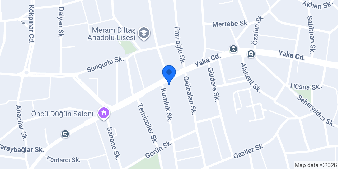 Konya Eczacı Odası konumu