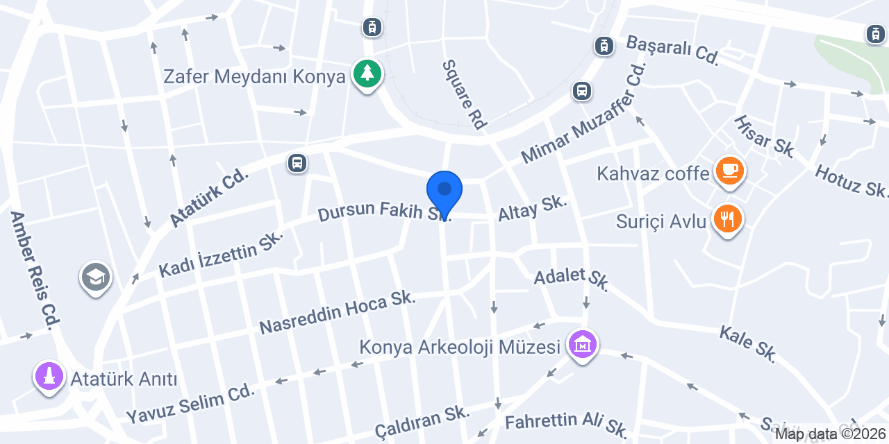 Aras Kargo Meram Şubesi konumu