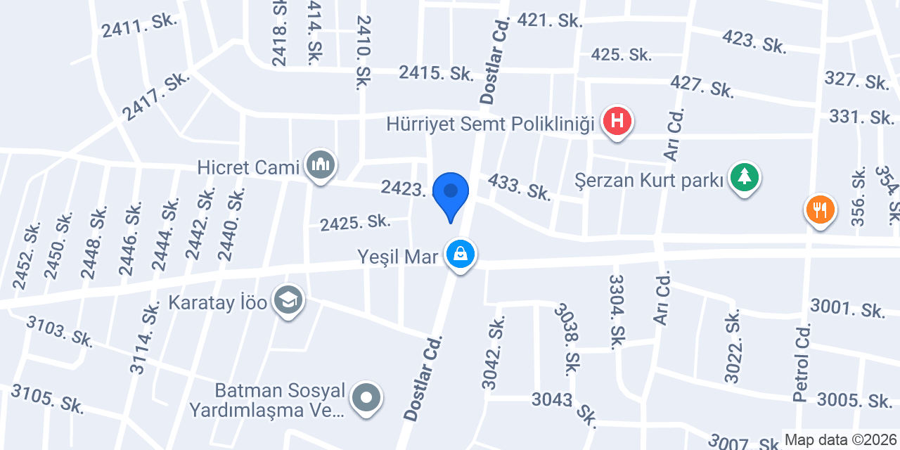 Barış Elektirik konumu