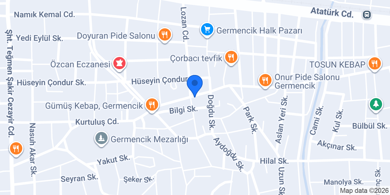 Şükrü Usta Kebap konumu
