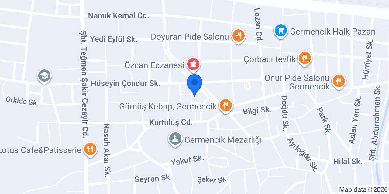 Doğa Eczanesi konumu