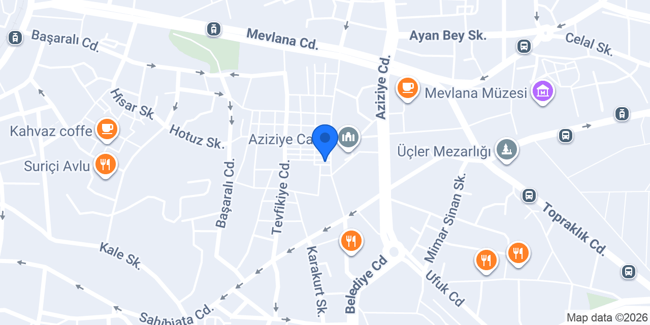 Konya Rentecar konumu