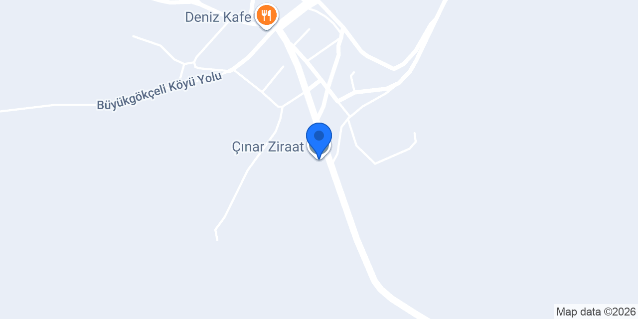 Çınar Ziraat konumu