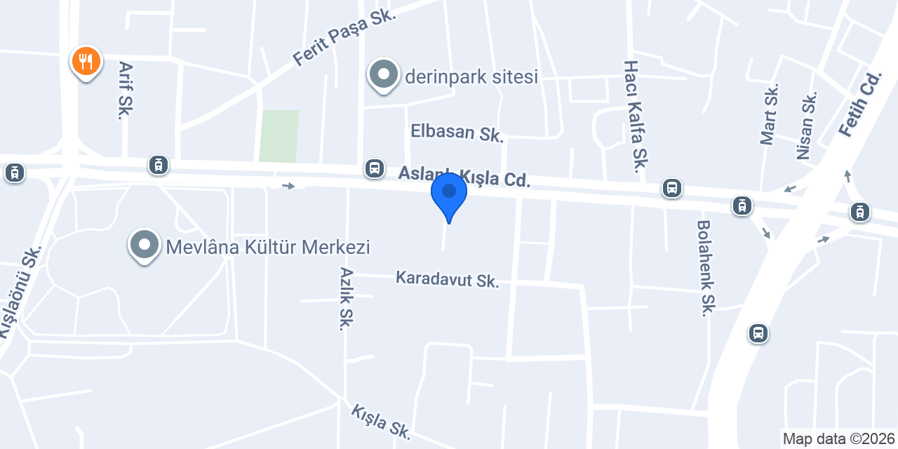 Aksu Dekorasyon konumu