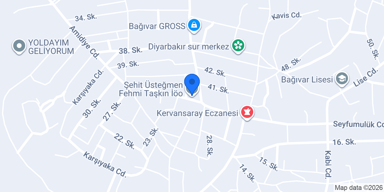 Şehit Üsteğmen Fehmi Taşkın İöo konumu