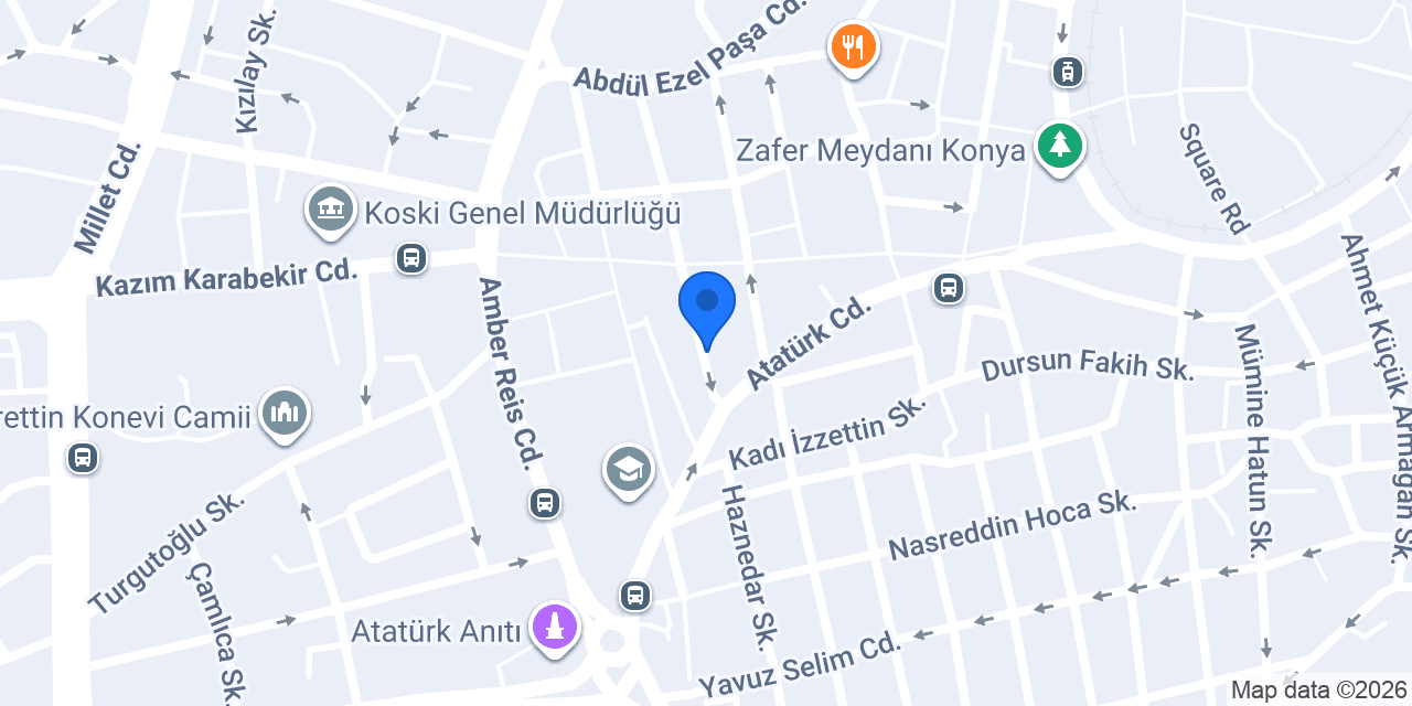 Zarif Optik konumu