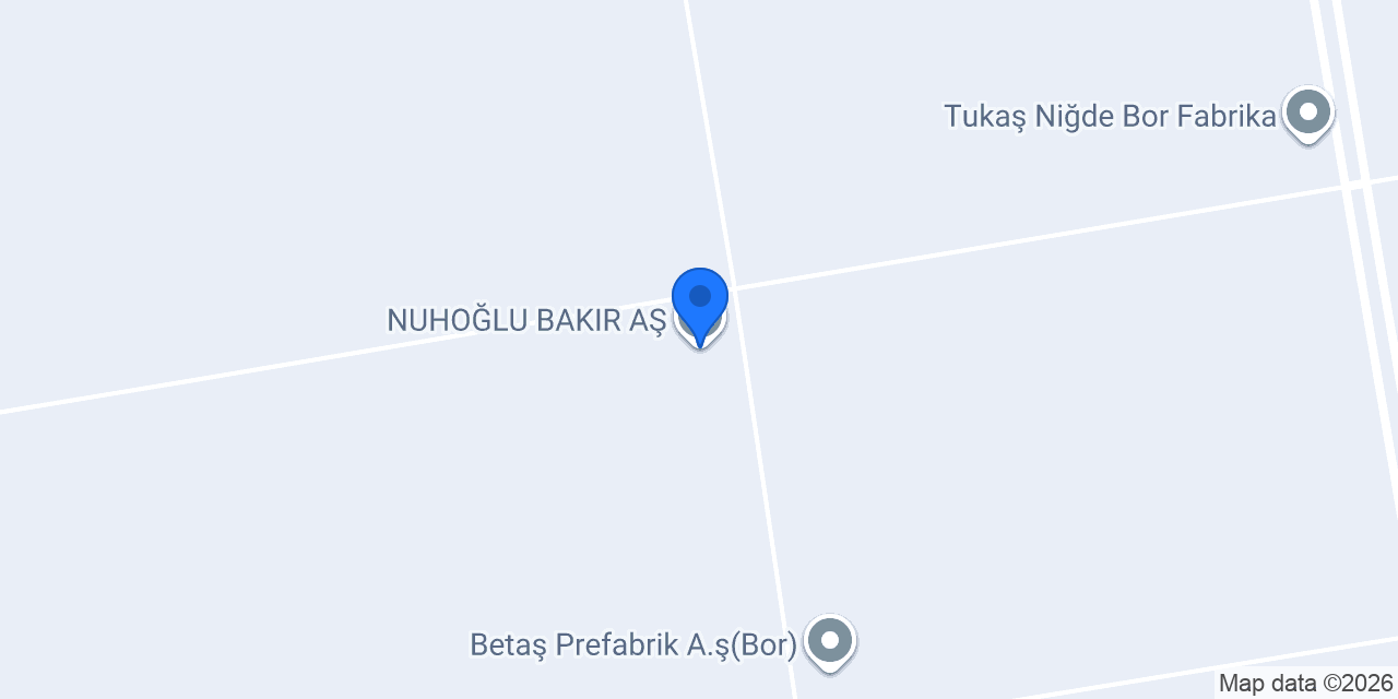 NUHOĞLU BAKIR AŞ. konumu