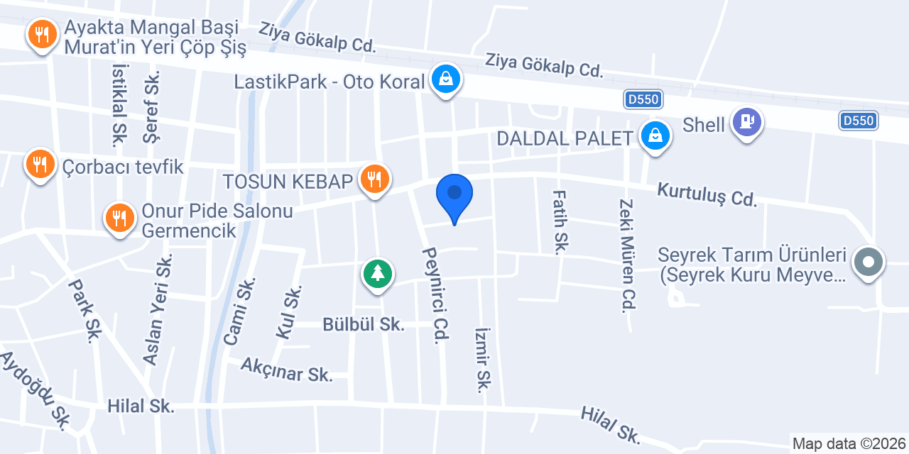 Teknik Oto Özel Servis konumu