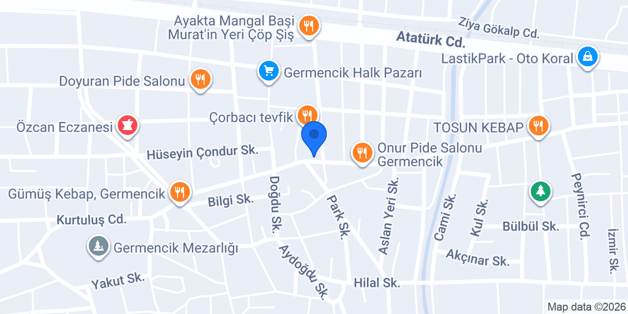 YILMAZ ERKEK KUAFÖRÜ konumu