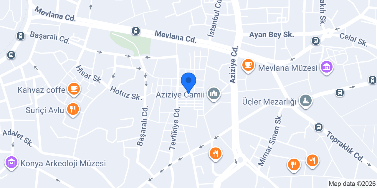 Moda Gülnar konumu
