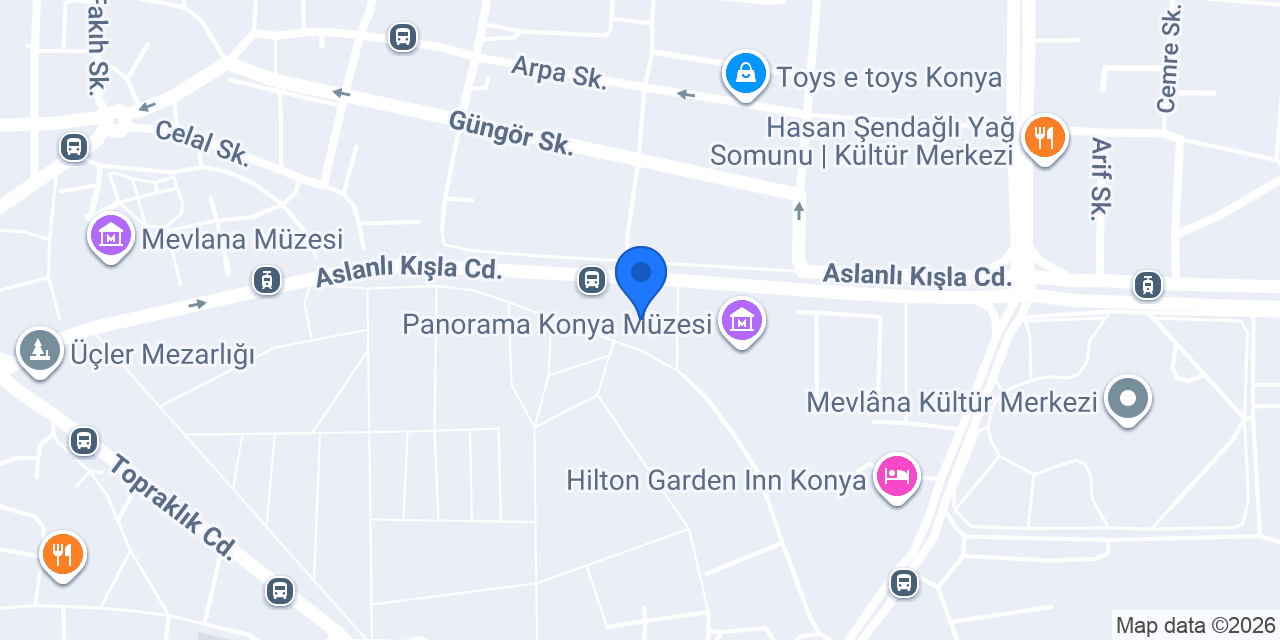 Geleneksel Çini konumu