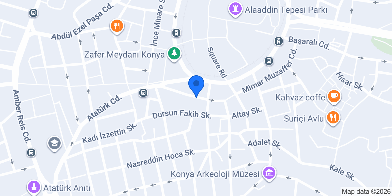 Galeri Metin konumu