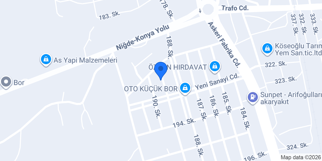 PETLAS-Gözüküçükler konumu