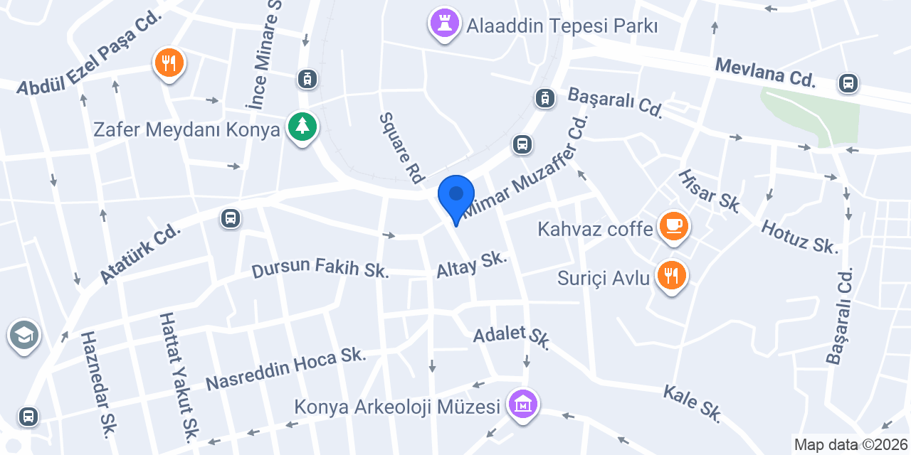 Konya Mesut Sezer SRC Psikoteknik konumu