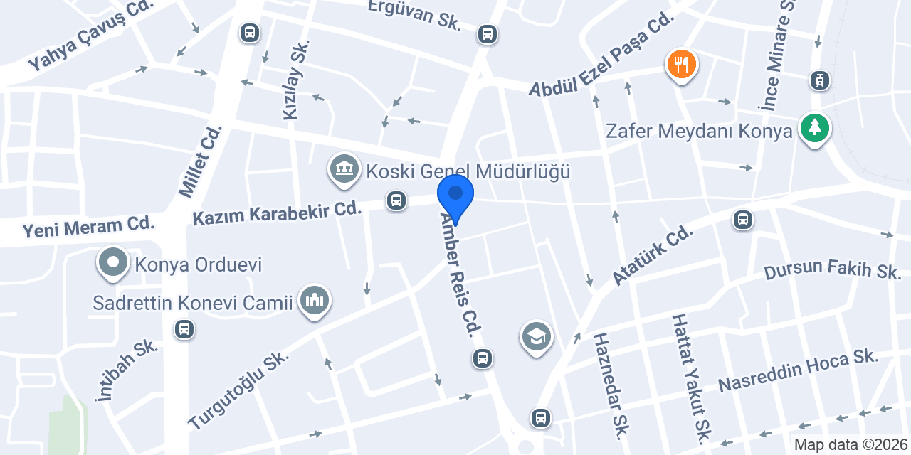 Tevfik Tezcan Kolonyaları konumu