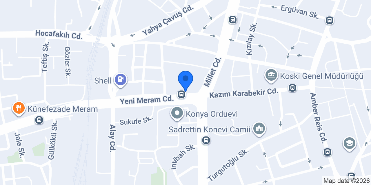 HAMARAT VETERİNER KLİNİĞİ konumu