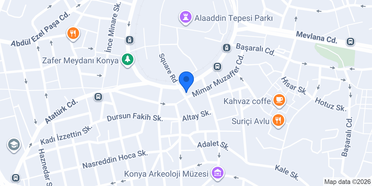 Kitap Dünyası konumu