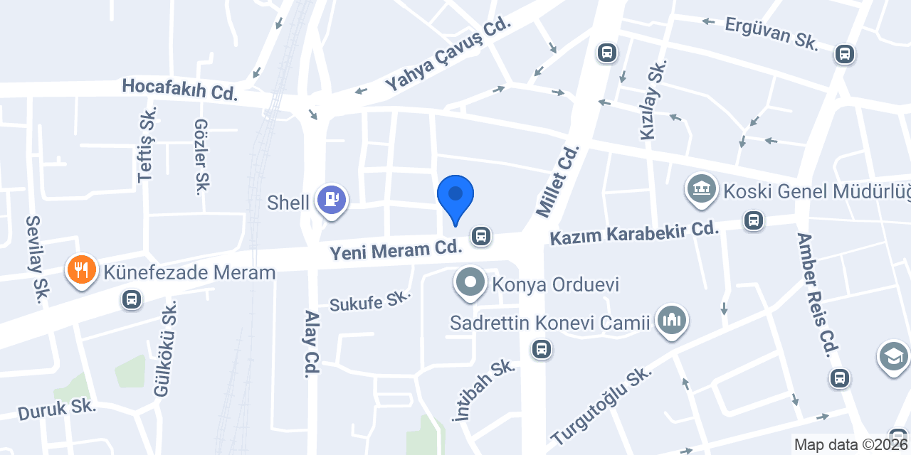 Özburçak Etliekmek konumu
