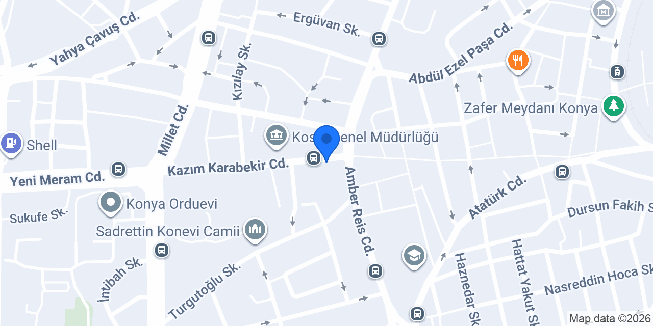 Emsal Doğan Konya konumu