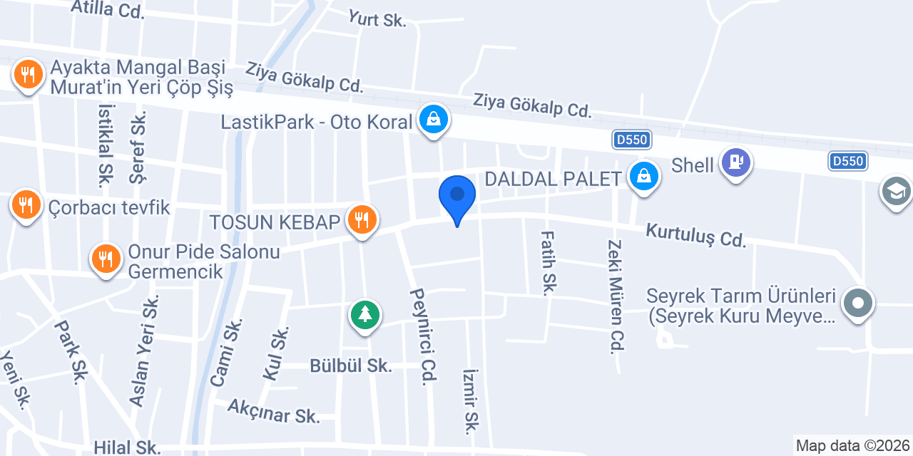 Yıldırım Halı yıkama konumu