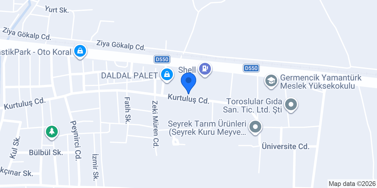 Çamlar Gıda konumu