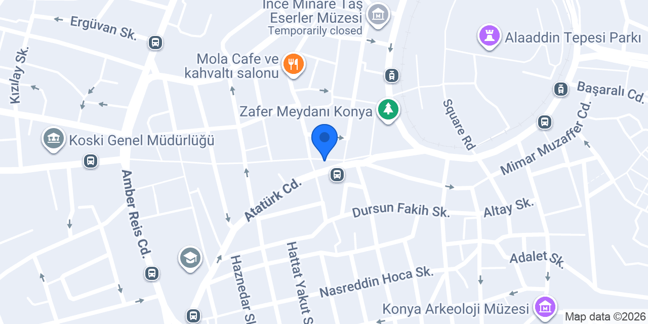 İKONİA TURİZM SEYEHAT konumu