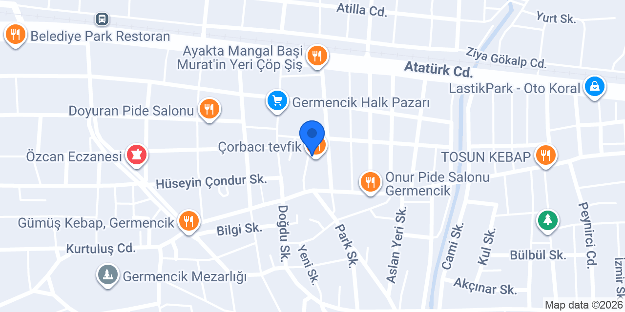 Veteriner Ender Akgün konumu