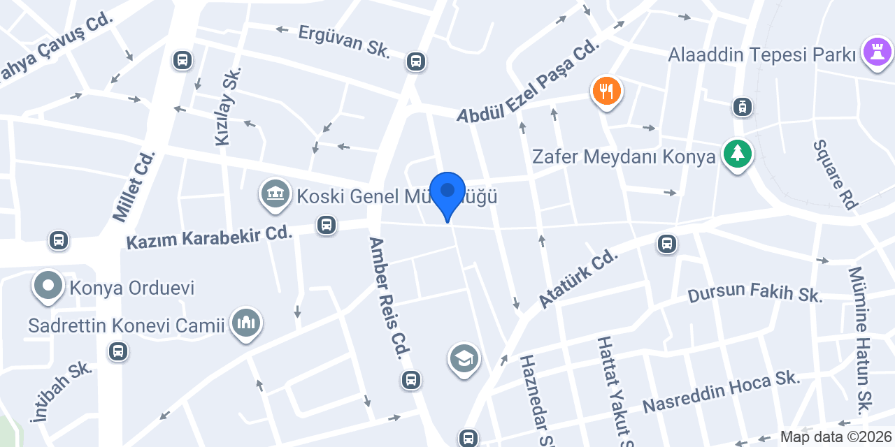 Av. Mulla CANPOLAT- Av. Faik KABAKLARLI konumu