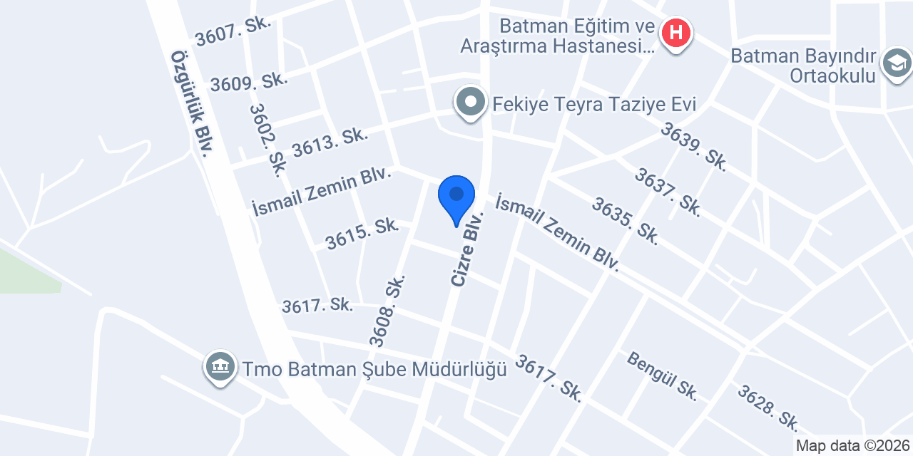 taymur elektrik konumu