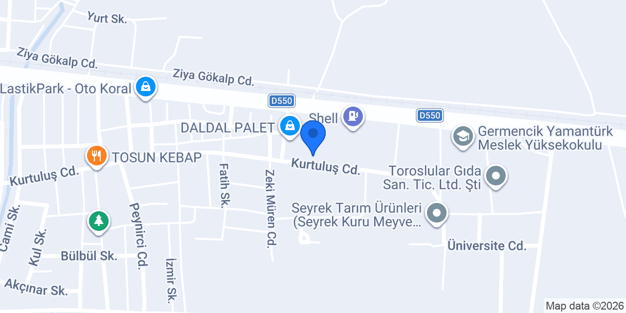 Eksiz Oluk Tenekeci konumu