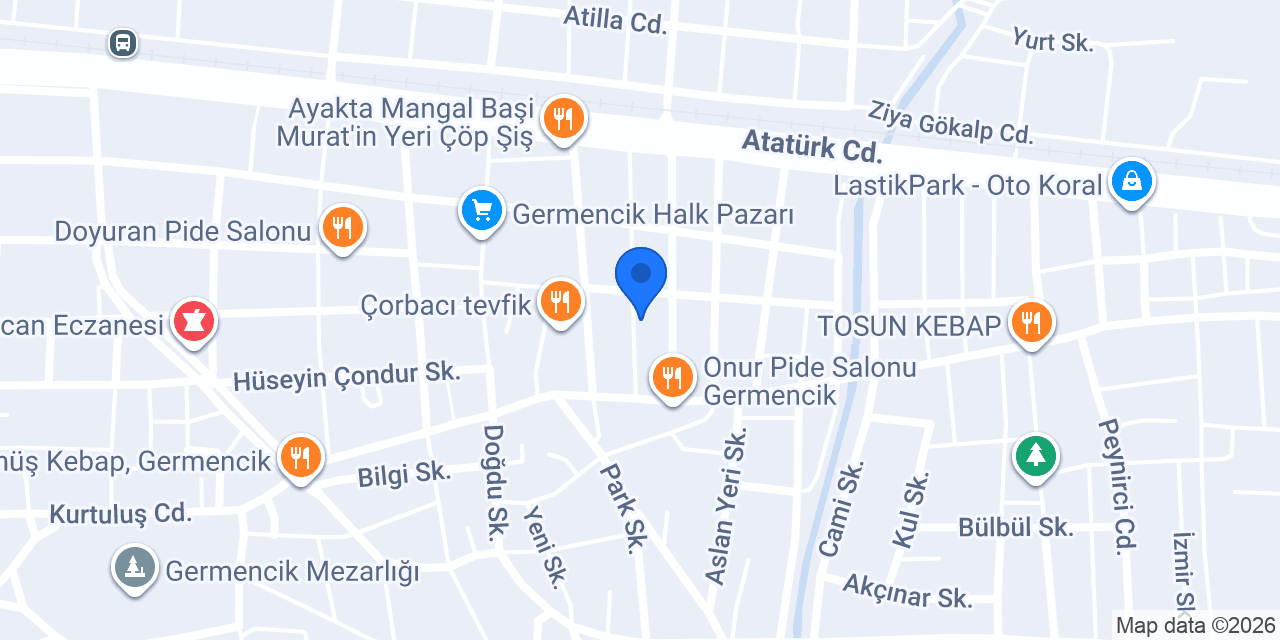 Germencik Çiftliği konumu