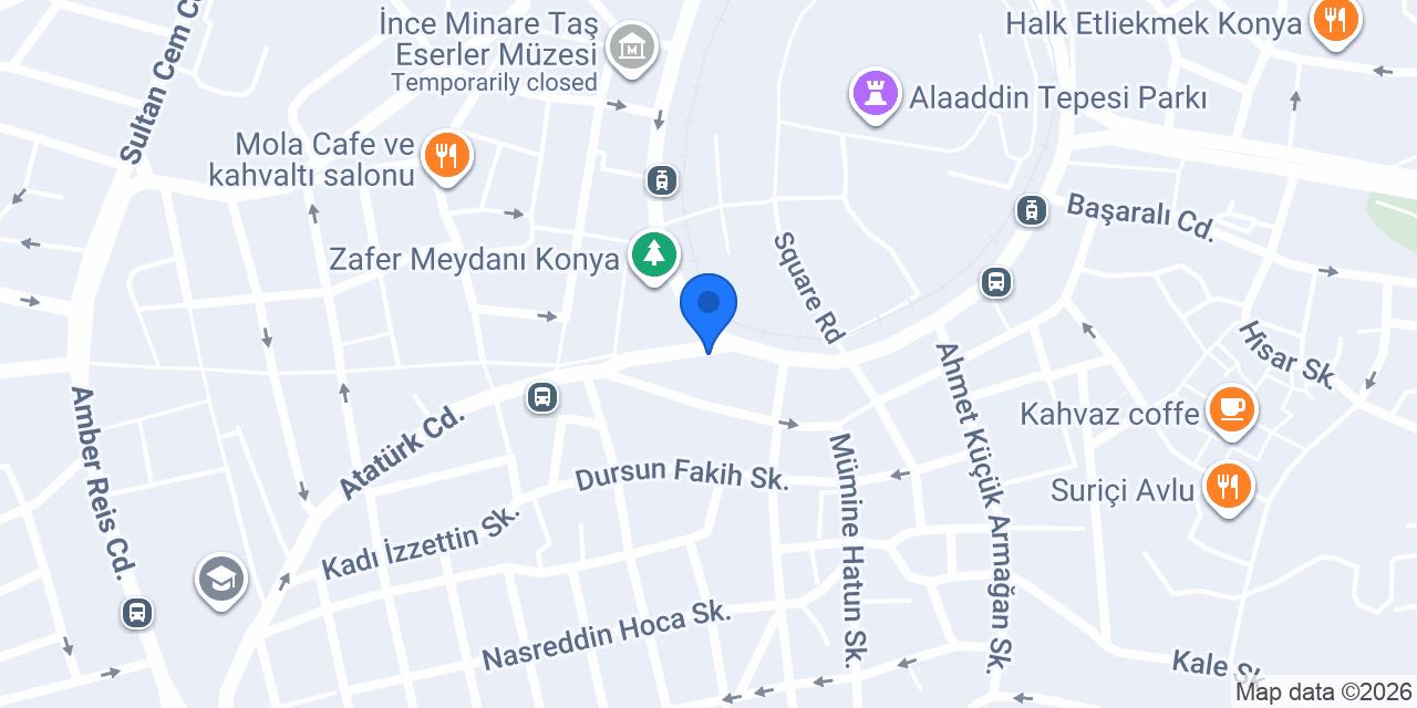Etna Bayan Kuaförü Konya konumu