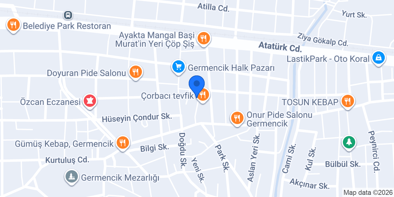 Germencik Kaymakamlığı konumu