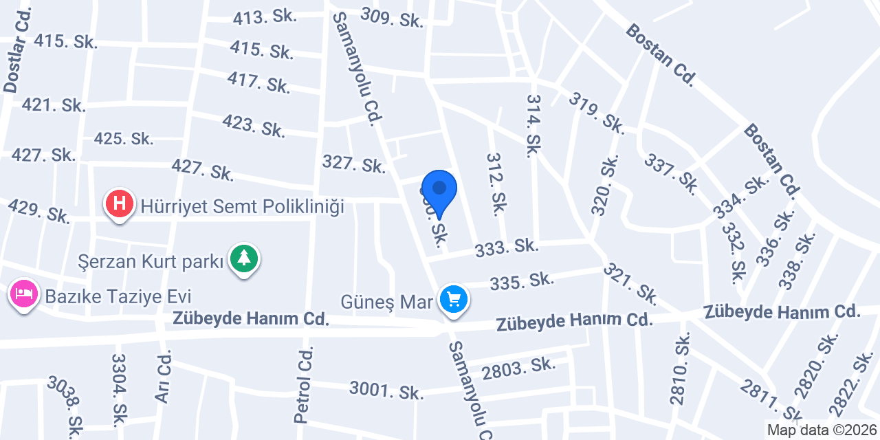 Aktem Hali Yikama konumu