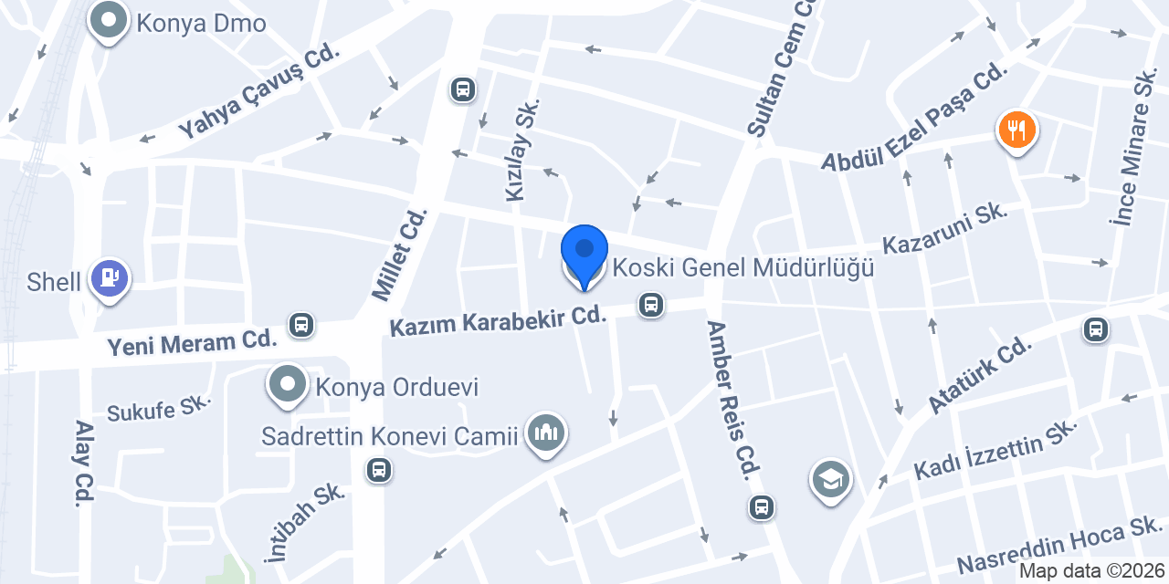 Koski Genel Müdürlüğü konumu