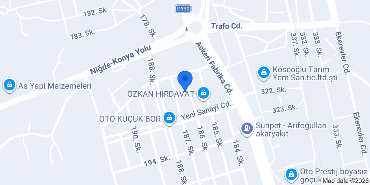 Egzozcu Salim konumu