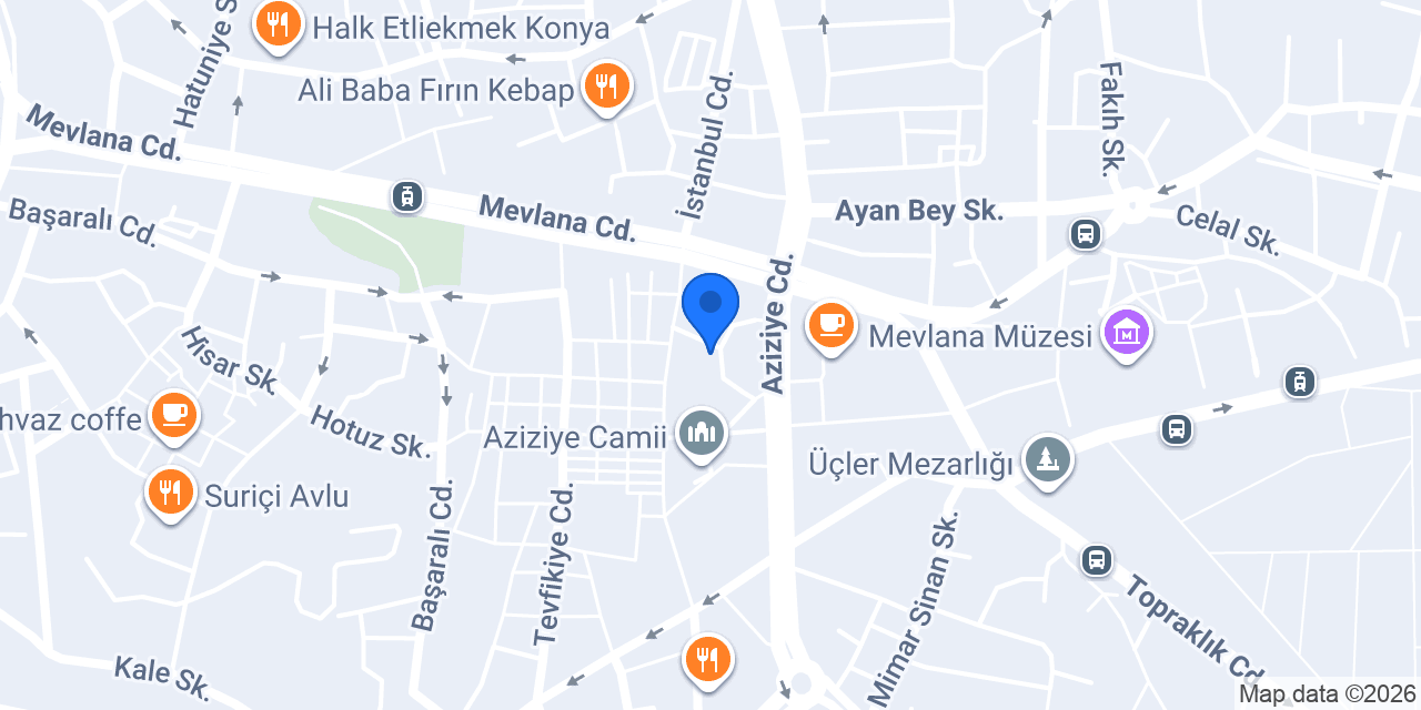 Tarihi Bedesten Dönercisi konumu
