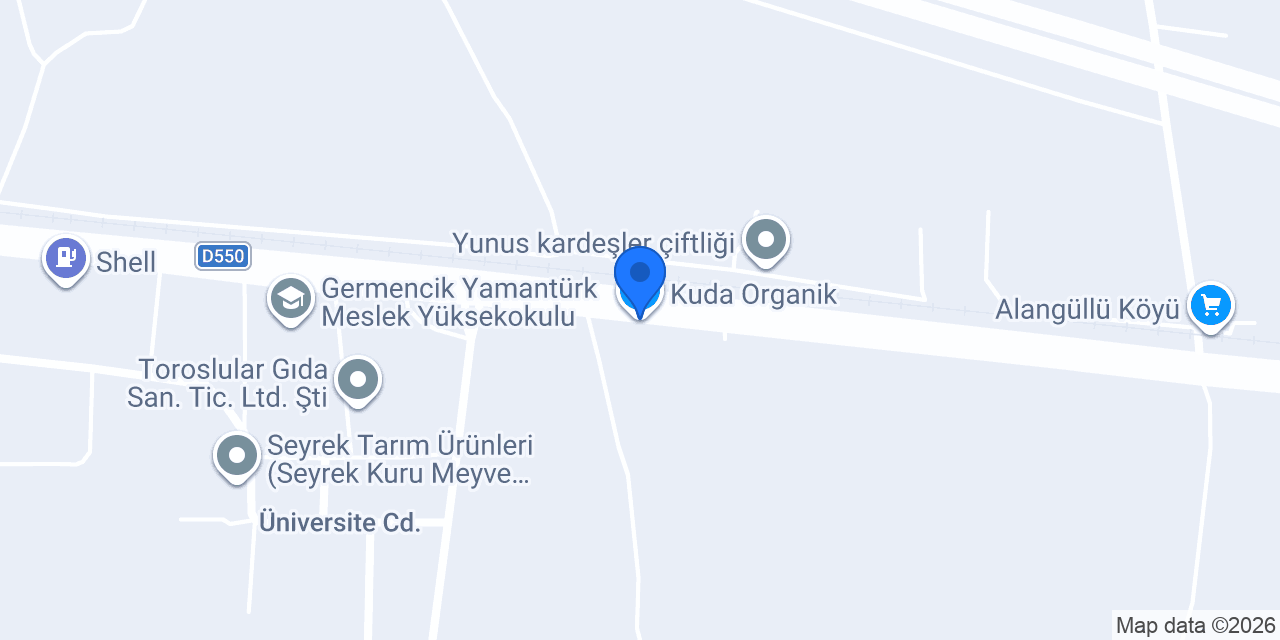 Kuda Organik konumu