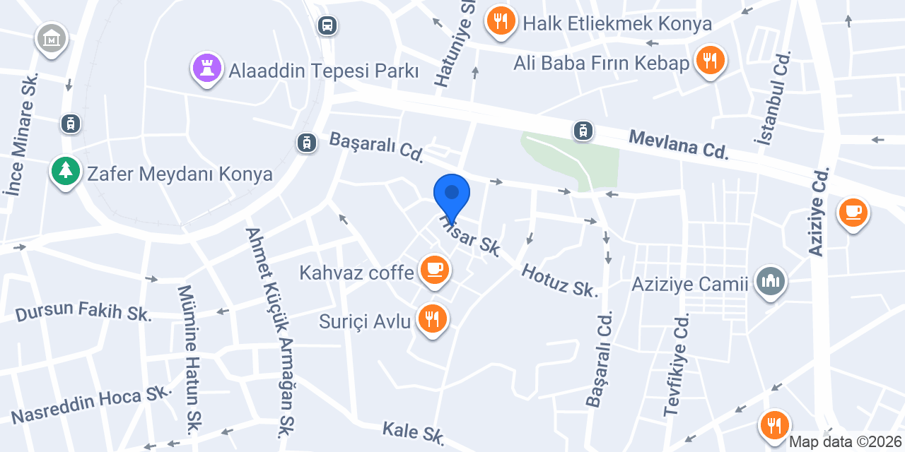 AYIŞIĞI PASTANESİ konumu