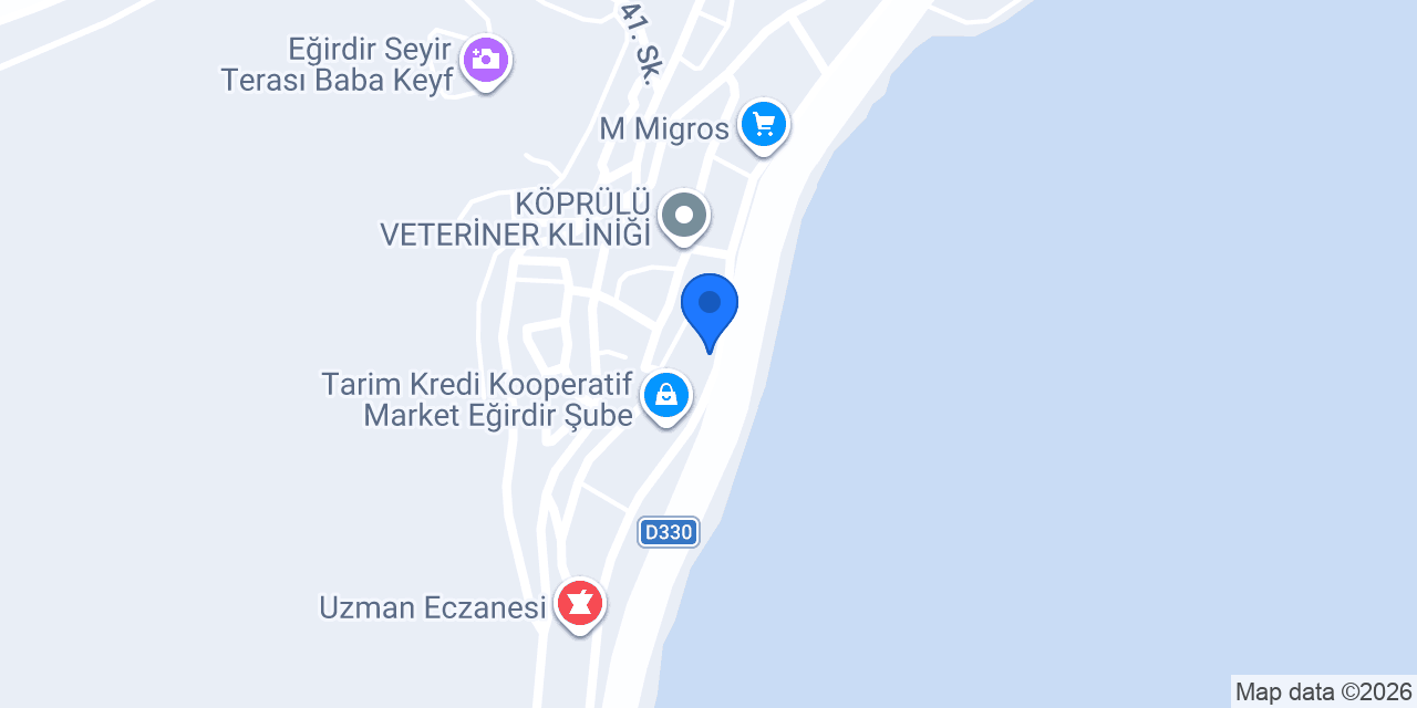 Vestel Yetkili Servisi Eğirdir konumu
