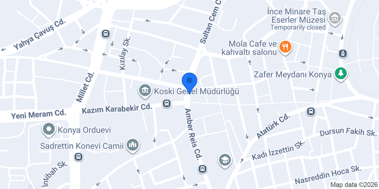 ESEROĞLU BAKLAVA (KONYA) konumu