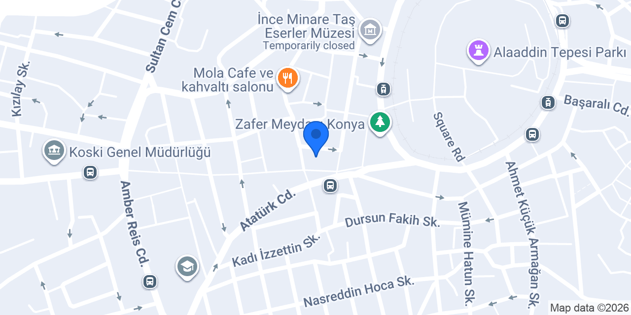 Mersav Hukuk Danışmanlık & Avukatlık Bürosu konumu