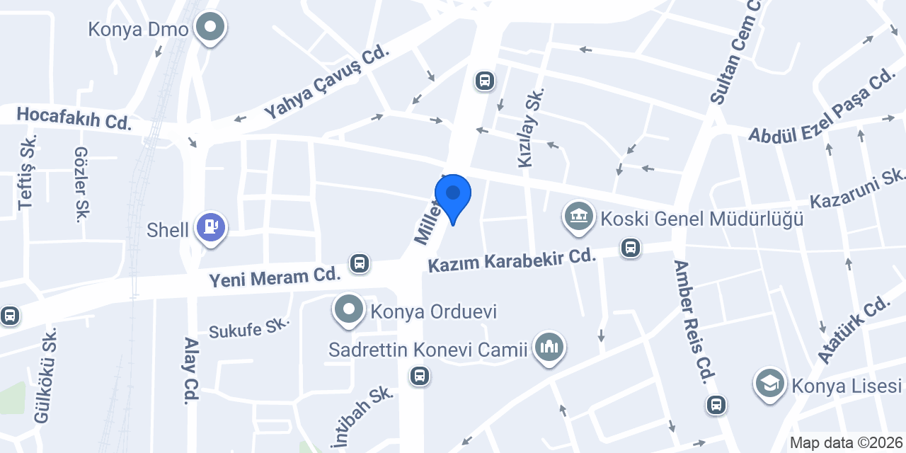 Mehmet Saraç Hair Studio konumu