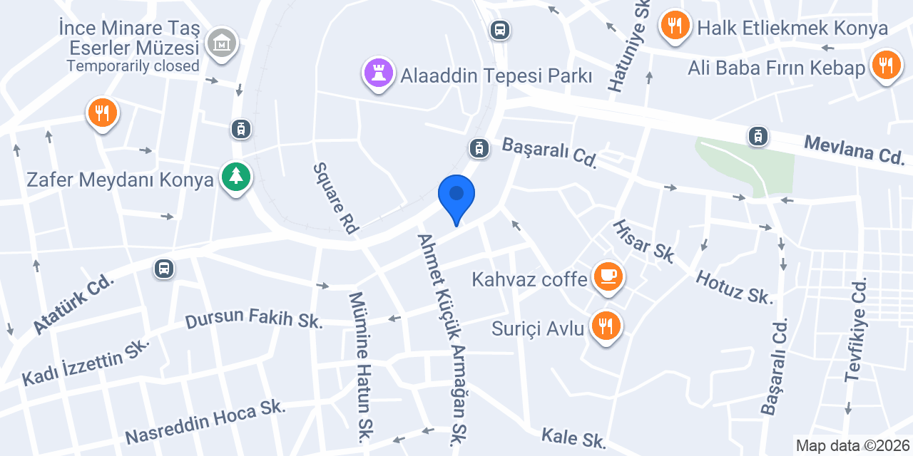 Tosun Tesbih Konya konumu